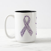 Tasse 2 Couleurs Sensibilisation à la violence domestique (Gauche)