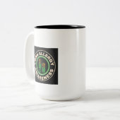 Tasse 2 Couleurs Sensibilisation aux allergies au maïs (Devant gauche)