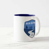 Tasse 2 Couleurs Sentier Blue Ox (Devant droit)