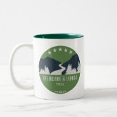 Tasse 2 Couleurs Sentier D&L Pennsylvanie (Gauche)