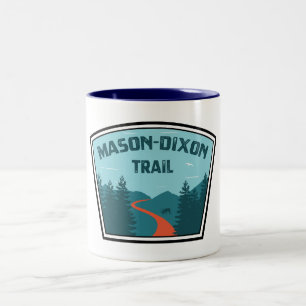 Tasse 2 Couleurs Sentier Mason-Dixon