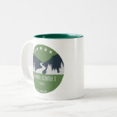 Tasse 2 Couleurs Sentier Silver Comet Géorgie (Devant gauche)
