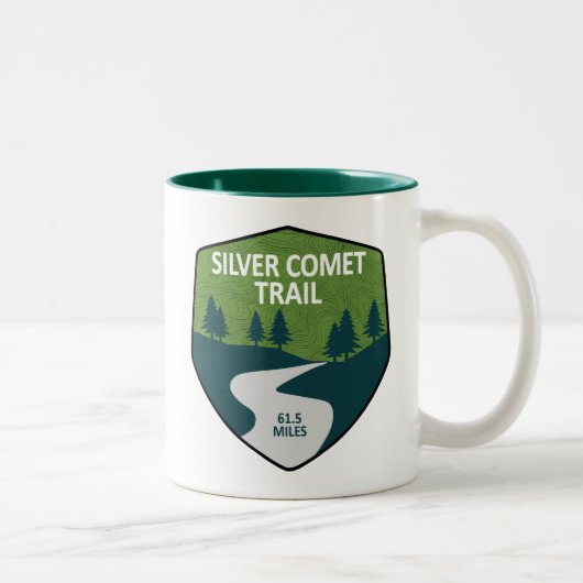 Tasse 2 Couleurs Sentier Silver Comet Géorgie (Droit)