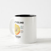 Tasse 2 Couleurs Sentir Peachy (Peach Anatomy) (Devant gauche)