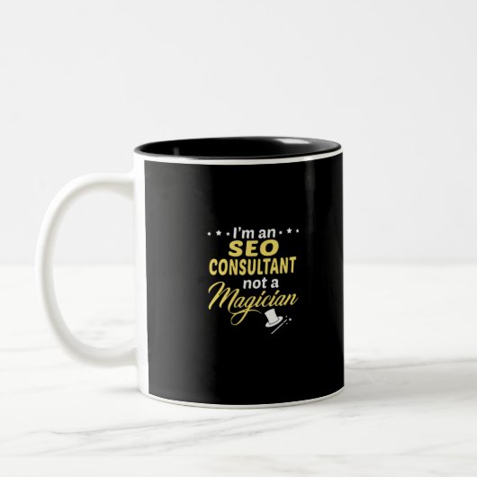 Tasse 2 Couleurs SEO Expert Non Magicien (Gauche)