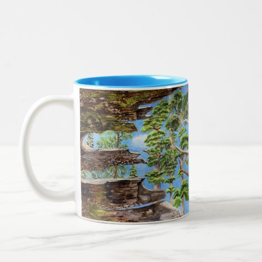 Tasse 2 Couleurs Sequoia Redwoods (Gauche)