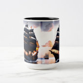 Tasse 2 Couleurs Sérénité de la navigation (Centre)