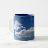 Tasse 2 Couleurs Sérénité maintenant ! (Devant gauche)