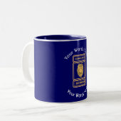 Tasse 2 Couleurs Sergent Custom (Devant gauche)