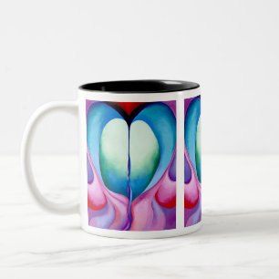 Tasse 2 Couleurs Série 1, no 8, Georgia O'Keeffe,