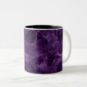 Tasse 2 Couleurs Série Galaxy Violet Design 8 (Devant droit)