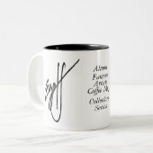 Tasse 2 Couleurs Série presque célèbre de collecteurs (Devant gauche)