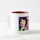 Tasse 2 Couleurs Sérieusement STFU, femmes (Devant gauche)