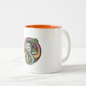 Tasse 2 Couleurs Serpent (Devant droit)