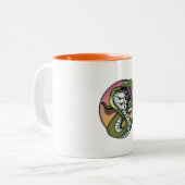 Tasse 2 Couleurs Serpent (Devant gauche)