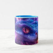 TASSE 2 COULEURS SERPENT DANS L'ESPACE (Centre)