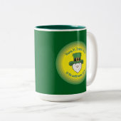 Tasse 2 Couleurs Serviette (Devant droit)