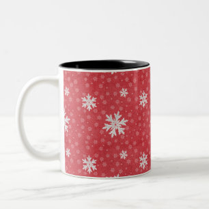 Tasse 2 Couleurs Serviettes d'invitation de Noël pour la veille de