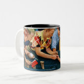 Tasse 2 Couleurs Session automatique (Devant gauche)