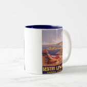TASSE 2 COULEURS SESTRI LEVANTE (Devant droit)