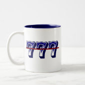 TASSE 2 COULEURS SEVENS TRIPLE (Gauche)