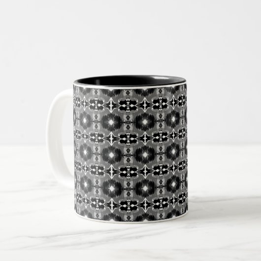 Tasse 2 Couleurs Shadow Mirror Pattern  (Devant gauche)