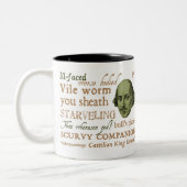 Tasse 2 Couleurs Shakespeare insulte la collection (Gauche)
