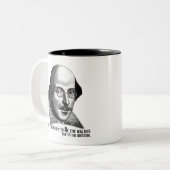 Tasse 2 Couleurs Shakespeare Lennon II (Devant gauche)
