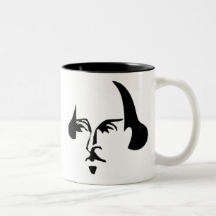 Tasse 2 Couleurs Shakespeare simple