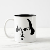 Tasse 2 Couleurs Shakespeare simple (Gauche)