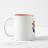 Tasse 2 Couleurs Shalom (Gauche)