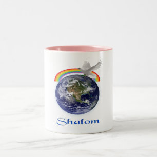 Tasse 2 Couleurs Shalom