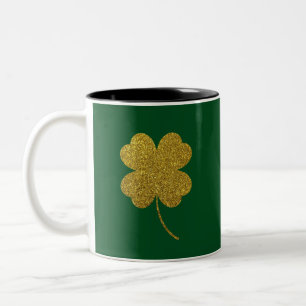 Tasse 2 Couleurs Shamrock de la Saint-Patrick