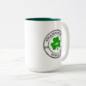 TASSE 2 COULEURS SHAMROCK DEPUIS 1960 (Devant droit)