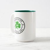TASSE 2 COULEURS SHAMROCK DEPUIS 1960 (Devant gauche)