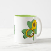 Tasse 2 Couleurs Shamrock Tuba (Devant droit)