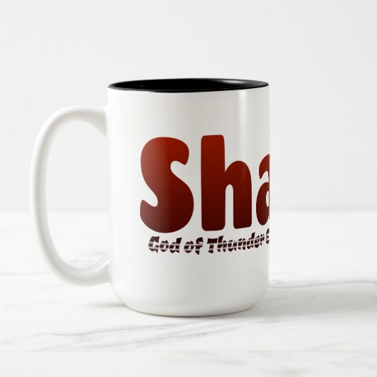 Tasse 2 Couleurs Shango (Gauche)