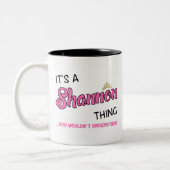 Tasse 2 Couleurs Shannon que tu ne comprendrais pas (Gauche)