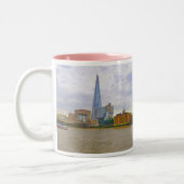 Tasse 2 Couleurs Shard, Thames River, Londres, Angleterre (Gauche)