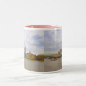 Tasse 2 Couleurs Shard, Thames River, Londres, Angleterre (Centre)