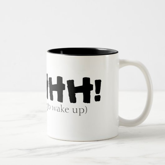 TASSE 2 COULEURS SHHH ! (Droit)