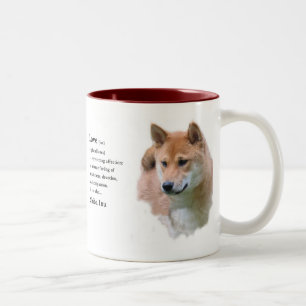 Tasse 2 Couleurs Shiba Inu