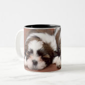 Tasse 2 Couleurs Shih Tzu (Devant gauche)