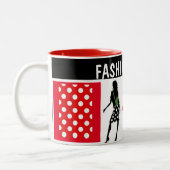 Tasse 2 Couleurs SHOPPPING QUEEN COLLECTION Dames (Gauche)