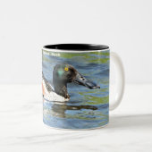Tasse 2 Couleurs Shoveler Duck (Devant droit)