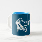 Tasse 2 Couleurs Shred Oakridge VTT Oregon (Devant gauche)