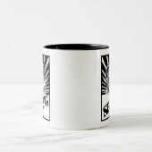 Tasse 2 Couleurs SHRUG inspiré par l'atlas nouvel gesticulé (Centre)