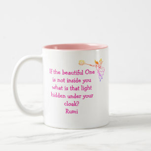 Tasse 2 Couleurs Si le beau - Rumi