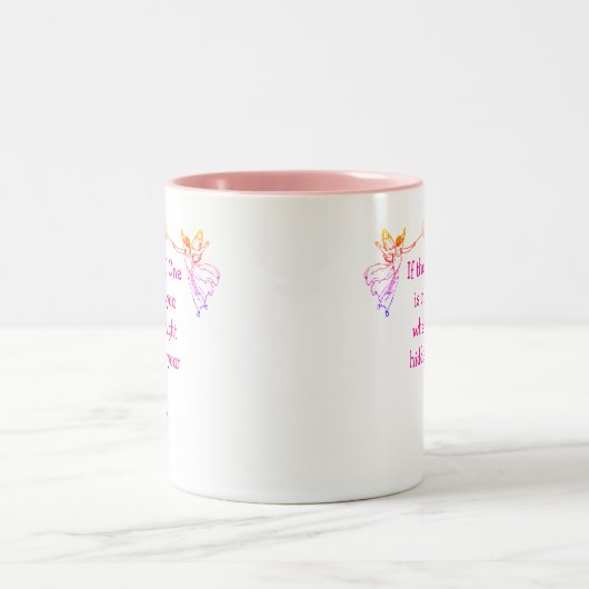 Tasse 2 Couleurs Si le beau - Rumi (Centre)