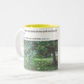 Tasse 2 Couleurs Si le monde allait disparaître (Devant gauche)